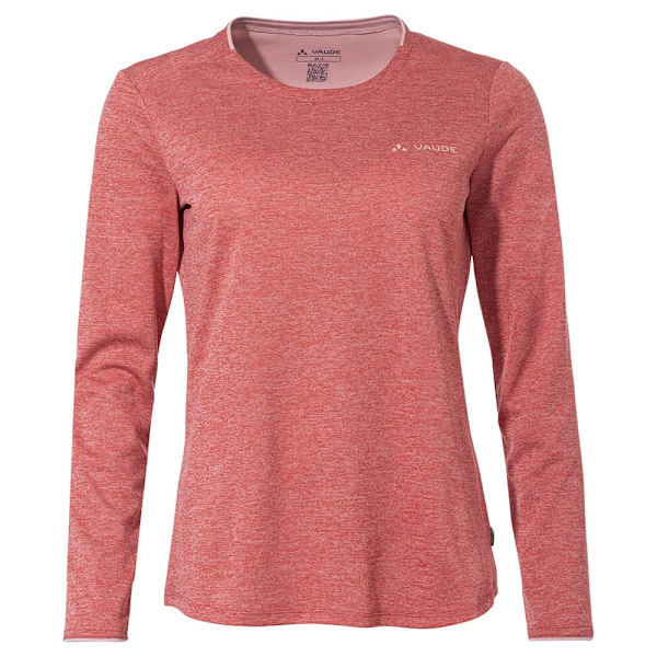 Vaude Essential T-shirt Med Lång ärm Rosa 42 Kvinna