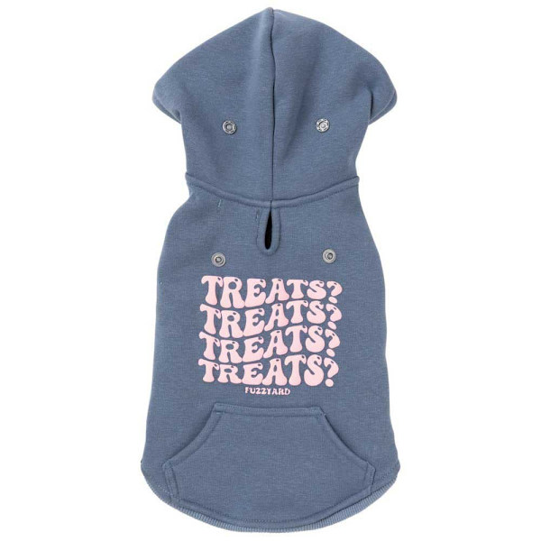 Fuzzyard Treats Hundehættetrøje Blå 6