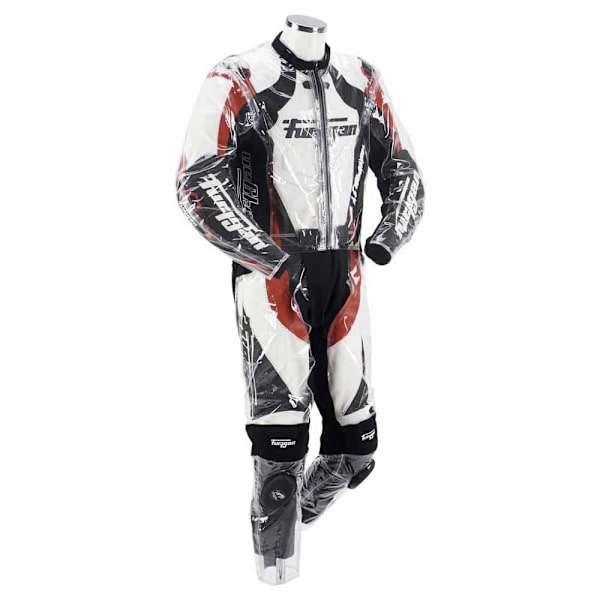 Furygan Regndragt Racing Transparent,Sort M Mand