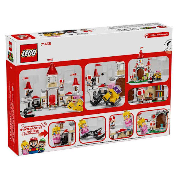 Lego Fight Roy At Peach´s Castle Rakennuspeli