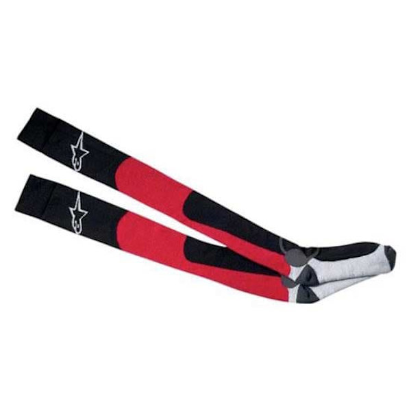 Alpinestars Sokker Long Mx Rød,Sort EU 42 1/2-47 1/2 Mand