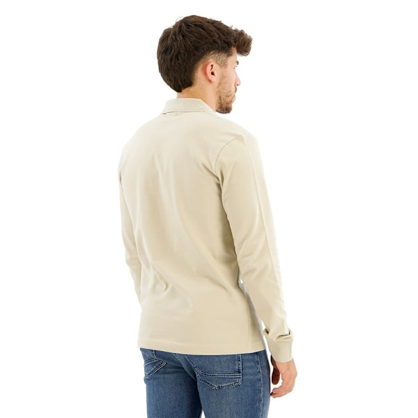 Boss Passerby 10256683 Pitkähihainen Polopaita Beige 2XL Mies