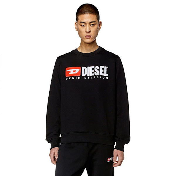 Diesel Sweatshirt Ginn Sort S Mand