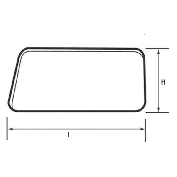 Nuova Rade Top Line 370x375 Mm Hvid