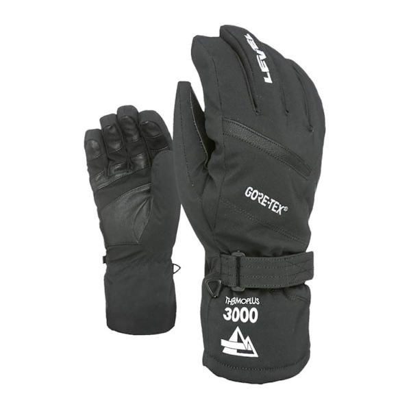Level Handsker Evolution Goretex Sort S-M Mand