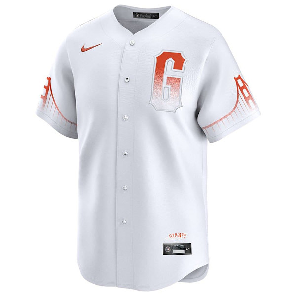 Nike Mlb Limited City Connect Jersey T-shirt Med Korte ærmer Hvid M Mand