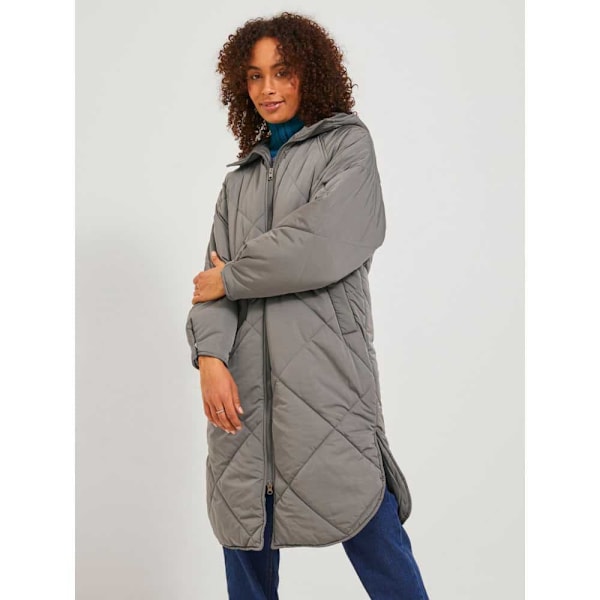 Jack & Jones Sienna Quilted Jjxx Kappa Grå L Kvinna