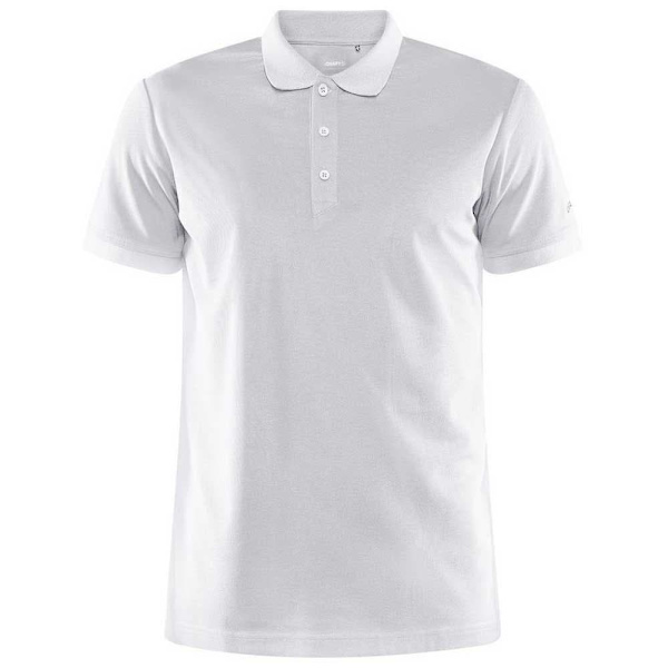 Craft Kortærmet Poloshirt Core Unify Hvid M Mand
