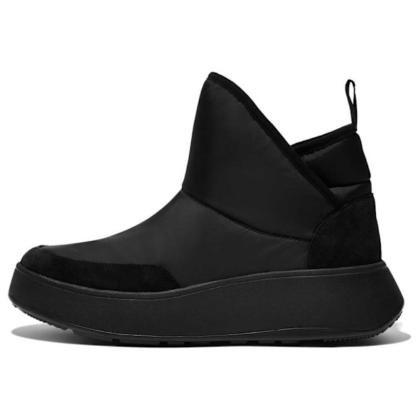 Fitflop Støvler F-mode Biofleece Nylon Sort EU 38 Kvinde