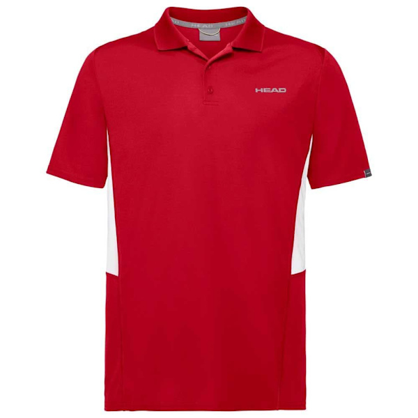 Head Racket Kortærmet Poloshirt Club Tech Rød S Mand