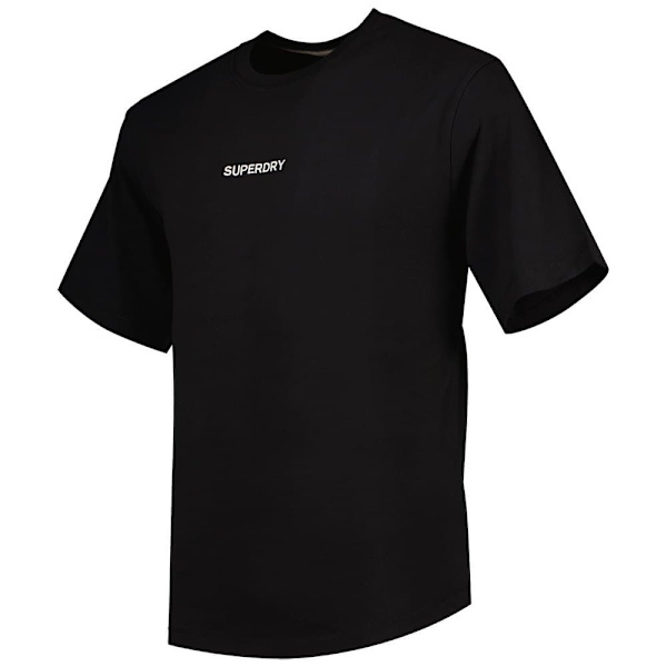 Superdry Micro Logo Graphic Loose T-shirt Med Korta ärmar Svart 2XL Man