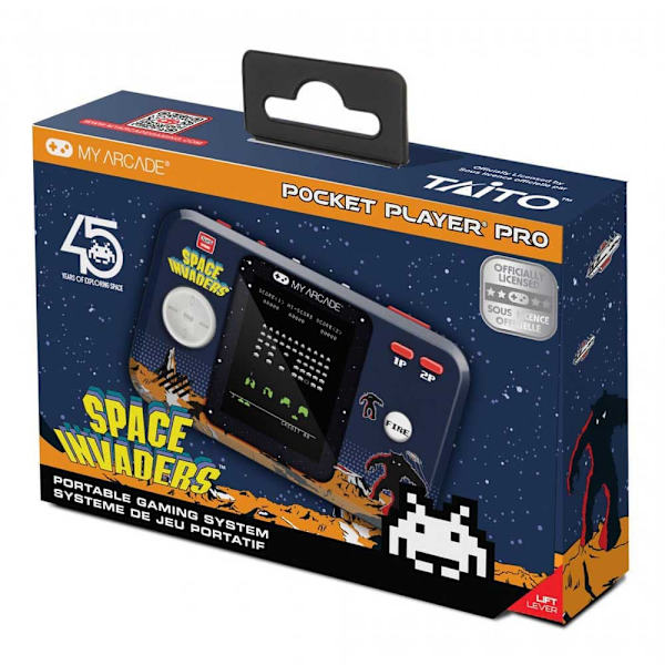 My Arcade Retro Konsol Pocket Player Space Invaders