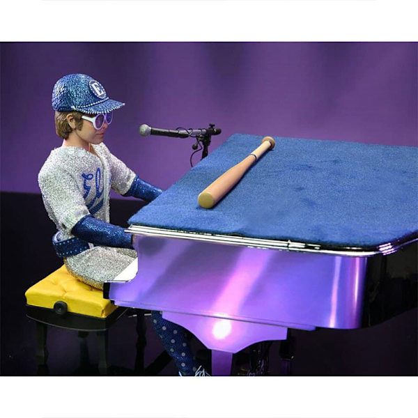 Neca Hahmo Elton John Deluxe Clothed Live In 75 20 Cm Sininen
