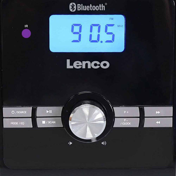 Lenco Micro Hi-fi Mc-030 Silver