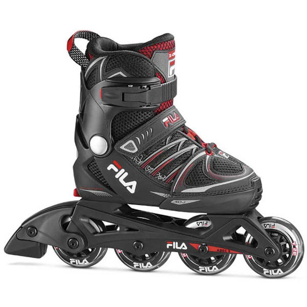 Fila Skate Inline Skøjter X-one Junior Sort EU 32-35