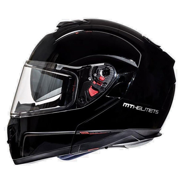 Mt Helmets Modulær Hjelm Atom Sv Solid Sort S
