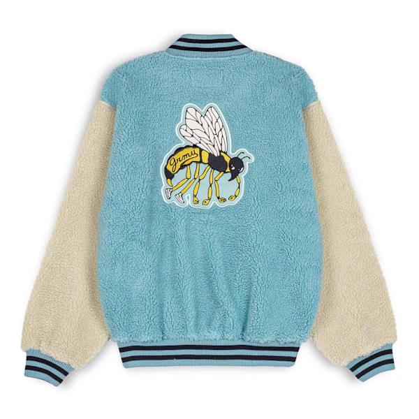 Grimey Bomberjacka Hive Sherpa Grönt S Man