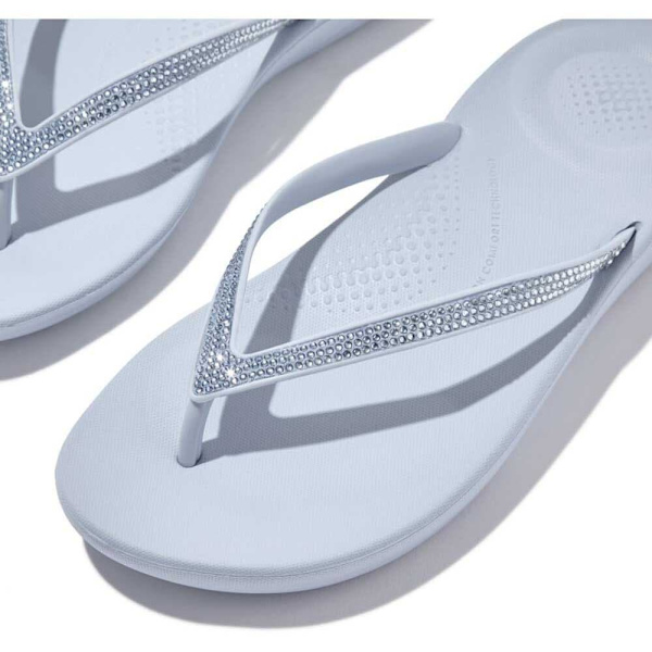 Fitflop Iqushion Sparkle Flip-flops Blå EU 37 Kvinde