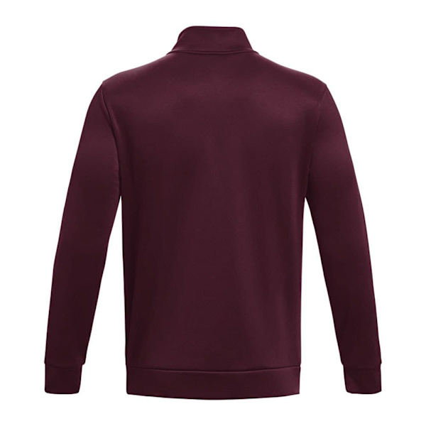 Under Armour Tröja Med Halv Dragkedja Fleece Röd XS / Regular Man
