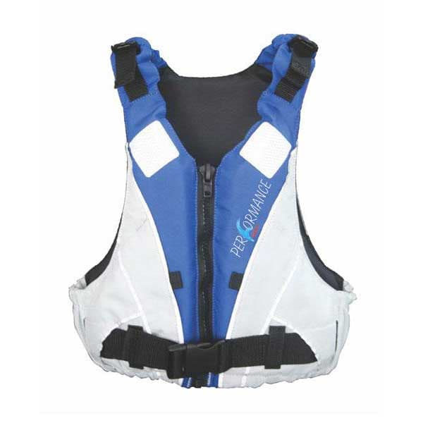 Lalizas Redningsvest Performance 50n Hvid,Blå >70 kg