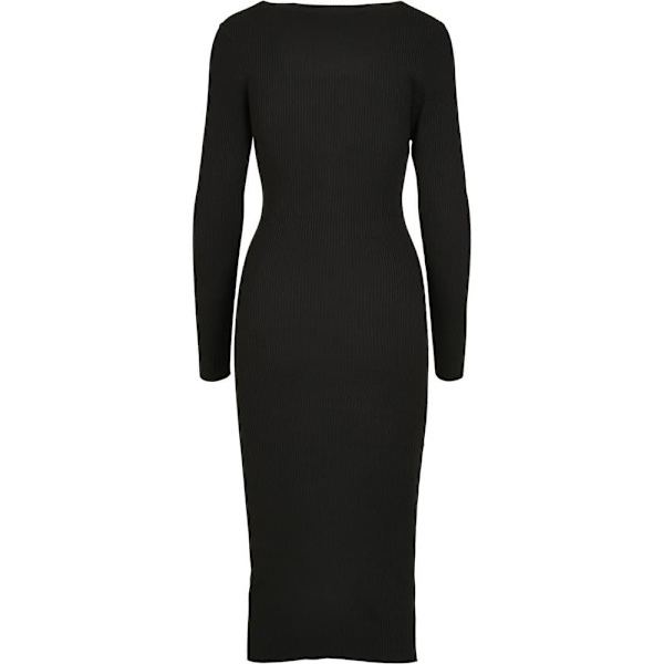 Urban Classics Lang Kjole Knit Sort S Kvinde
