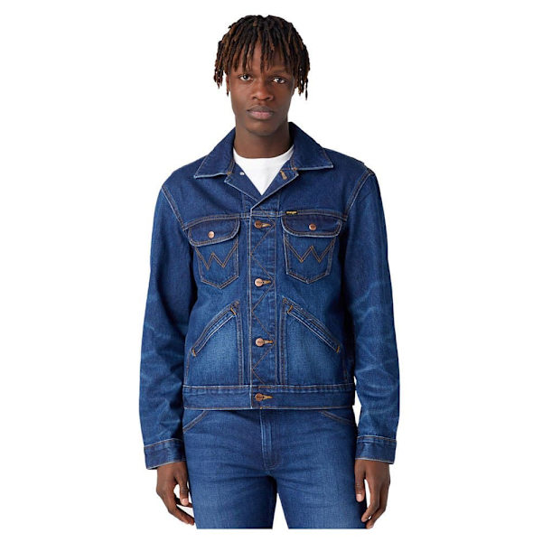 Wrangler Farkkutakki 124mj Sininen L Mies