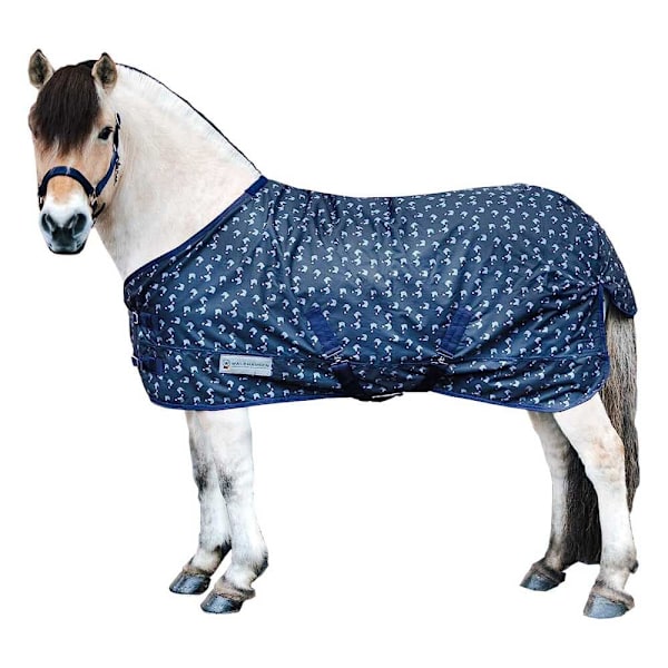 Waldhausen Valdeltagande Matta Lucky Fleece Blå 85 cm