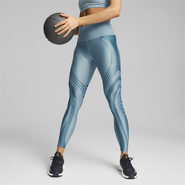 Puma Strumpbyxor Eversculpt Hw Fl Tig Blå S Kvinna