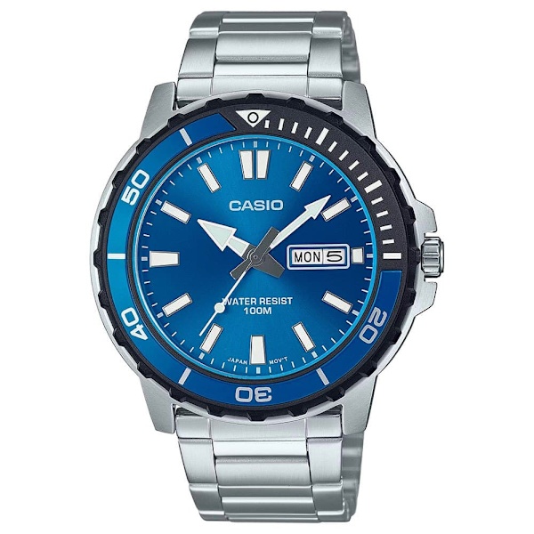 Casio Mtd-125d-2a1 Kello Sininen