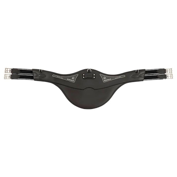 Acavallo Med Maveklap Omkreds Gel Sort 135 cm