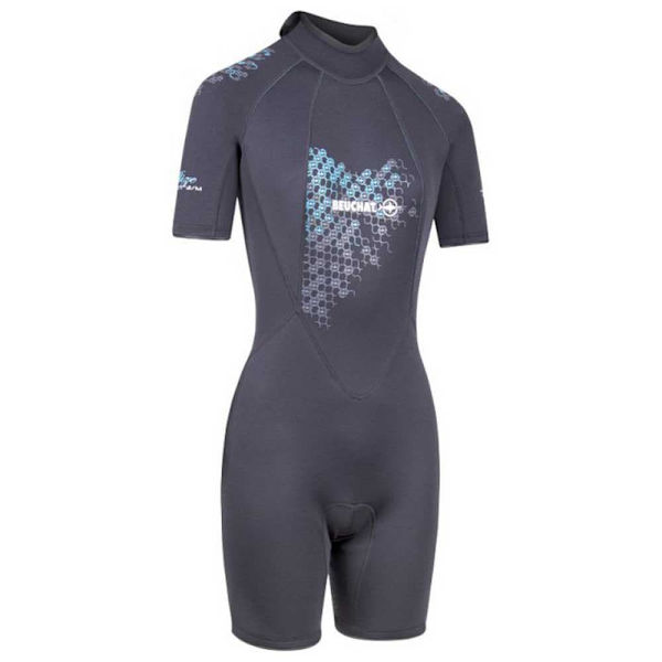Beuchat Kvinde Shorty Alize 3 Mm Grå XL