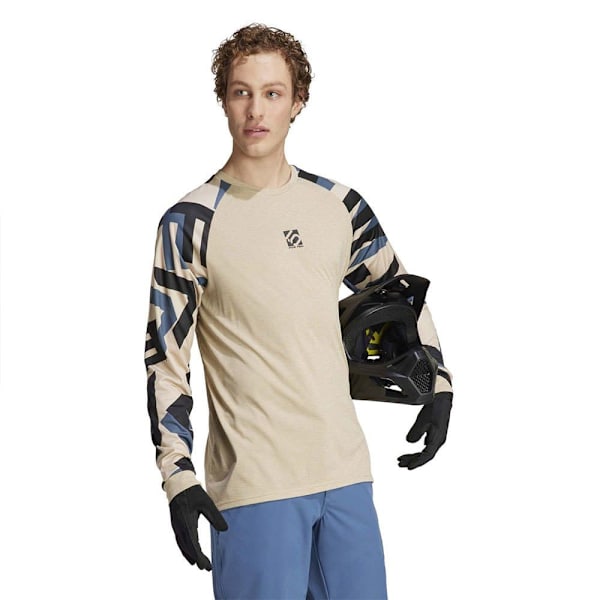Five Ten Trailx T-shirt Med Lange ærmer Beige M Mand