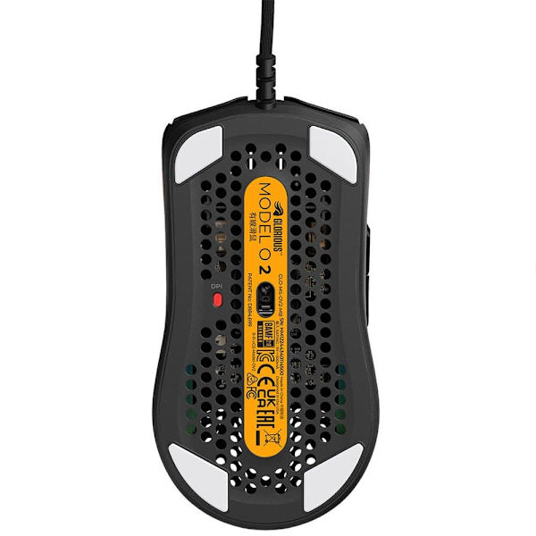 Glorious Spelmus Model O 2 12000 Dpi Svart