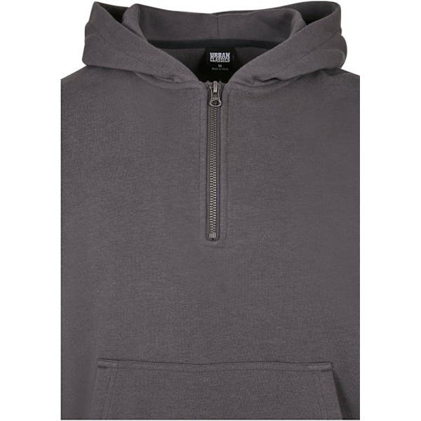 Urban Classics Sweatshirt Med Fuld Lynlås Boxy Grå L Mand