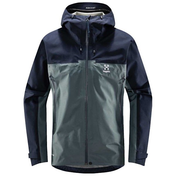 Haglofs Jacka Roc Flash Goretex Blå L Man