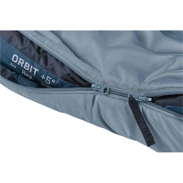 Deuter Makuupussi Orbit +5° Harmaa Regular / Left Zipper