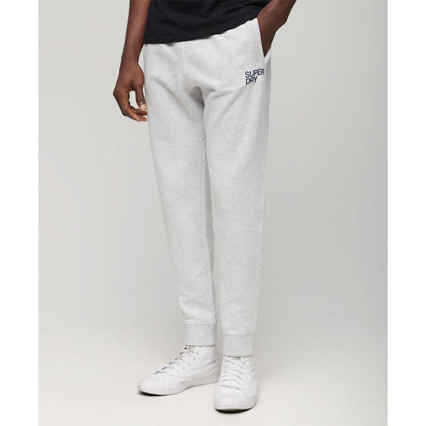 Superdry Sportswear Logo Tapered Joggers Harmaa M Mies
