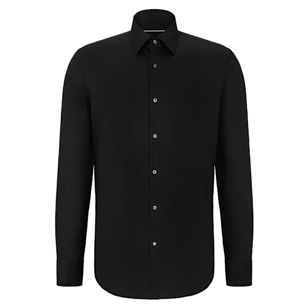 Boss Skjorte Joe Kent Sort 42 Mand