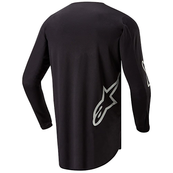 Alpinestars Langærmet T-shirt Fluid Graphite Sort L Mand