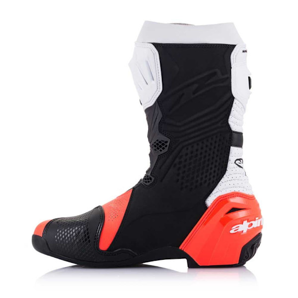 Alpinestars Supertech R Vented Racingstövlar Röd,Svart EU 45 Man