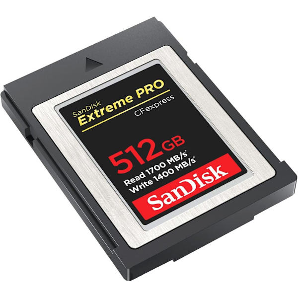 Sandisk Hukommelseskort Extreme Pro 512gb Sort