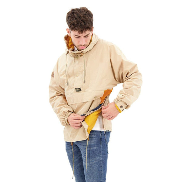 Superdry Takki Mountain Overhead Beige L Mies