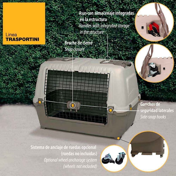 Artplast Kuljetus Transportini 76x45x54 Cm Harmaa