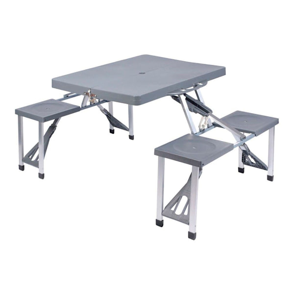 Redcliffs Fällbart Bordsset Picnic Silver