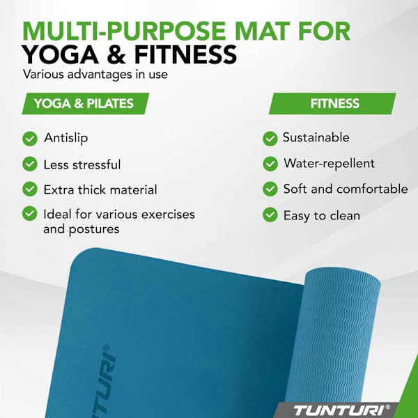 Tunturi 8 Mm Yogamåtte