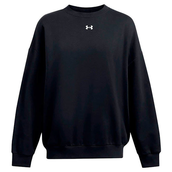 Under Armour Rival Fleece Oversized Sweatshirt Sort XS Kvinde