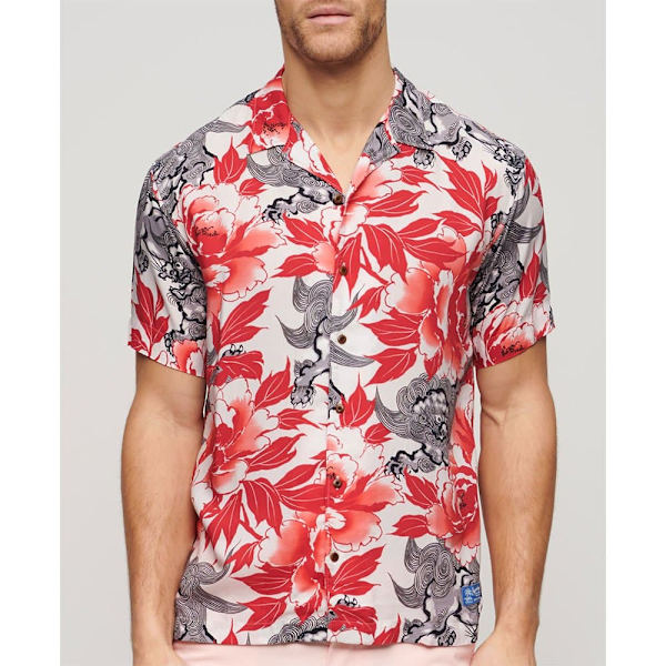 Superdry Hawaiian Resort Kortærmet Skjorte Flerfarvet XL Mand