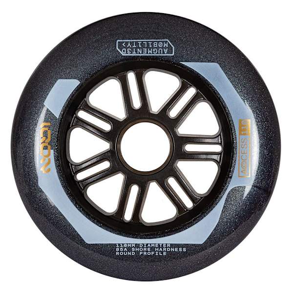 Iqon Skridskor Hjul Access 110 85a 3 Enheter Silver 110 mm