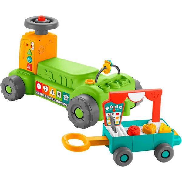 Fisher Price 4-i-1-traktor-gåstol För Baby