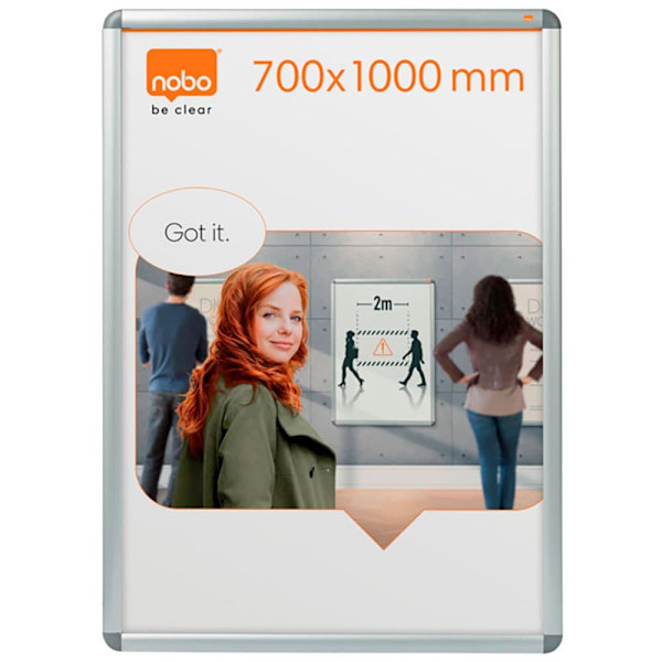 Nobo Trykramme Premium Plus 700x1000 Mm Plakat Holder